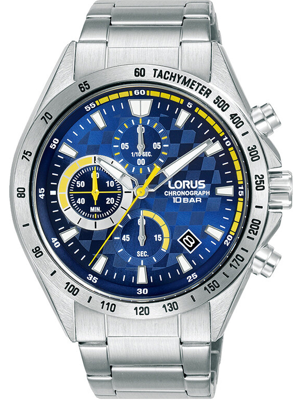 Lorus RM311JX9 Sport Chronograph vyriškas laikrodis 44mm 10ATM