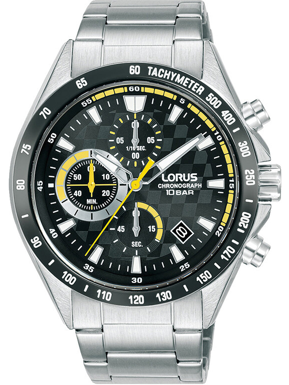 Lorus RM313JX9 Sport Chronograph vyriškas laikrodis 44mm 10ATM