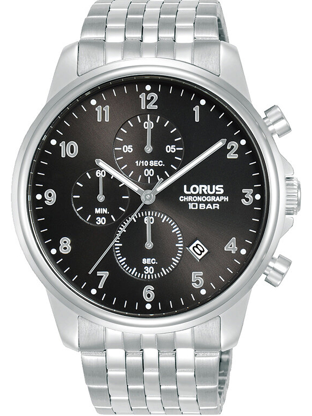 Lorus RM335JX9 Chronograph vyriškas laikrodis 43mm 10ATM