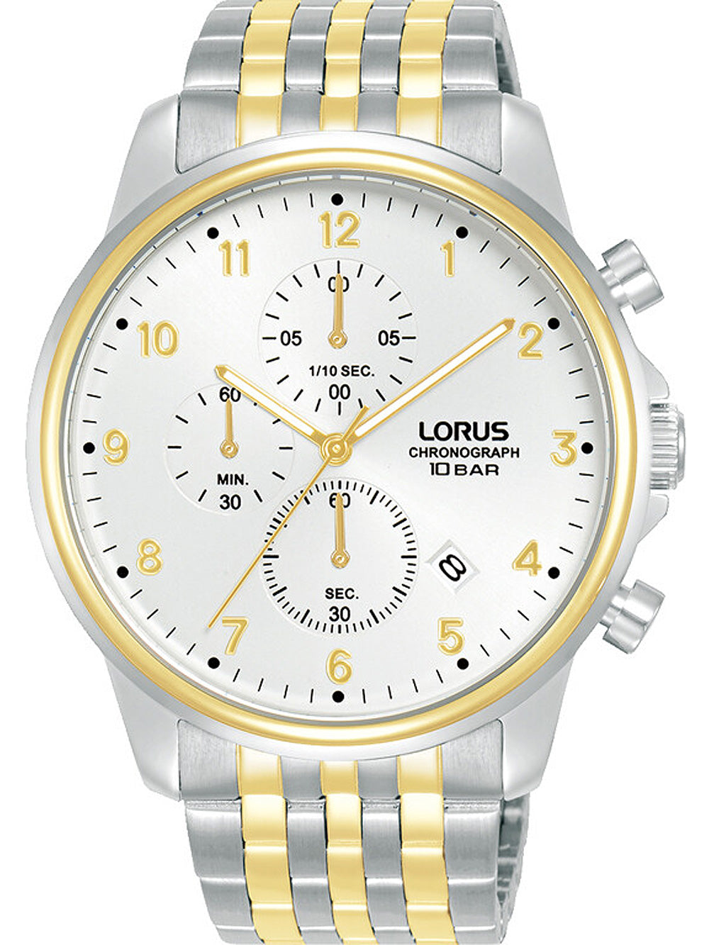 Lorus RM338JX9 Chronograph vyriškas laikrodis 43mm 10ATM