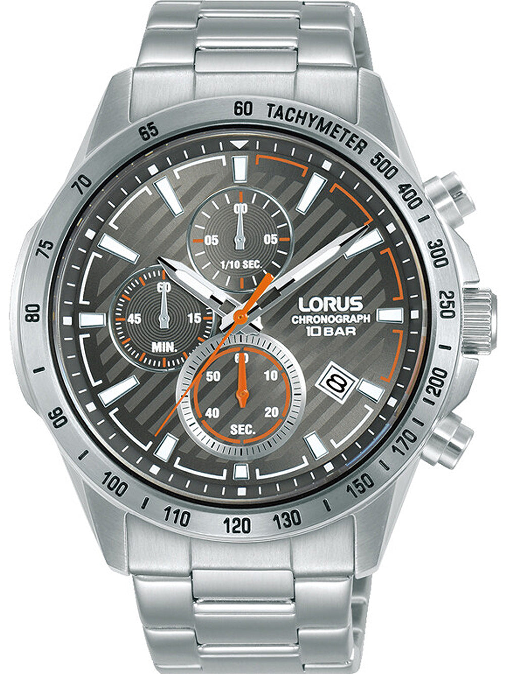 Lorus RM395HX9 Sport Chronograph vyriškas laikrodis 44mm 10ATM