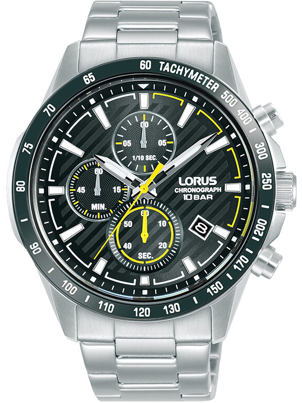 Lorus RM397HX9 Sport Chronograph vyriškas laikrodis 44mm 10ATM