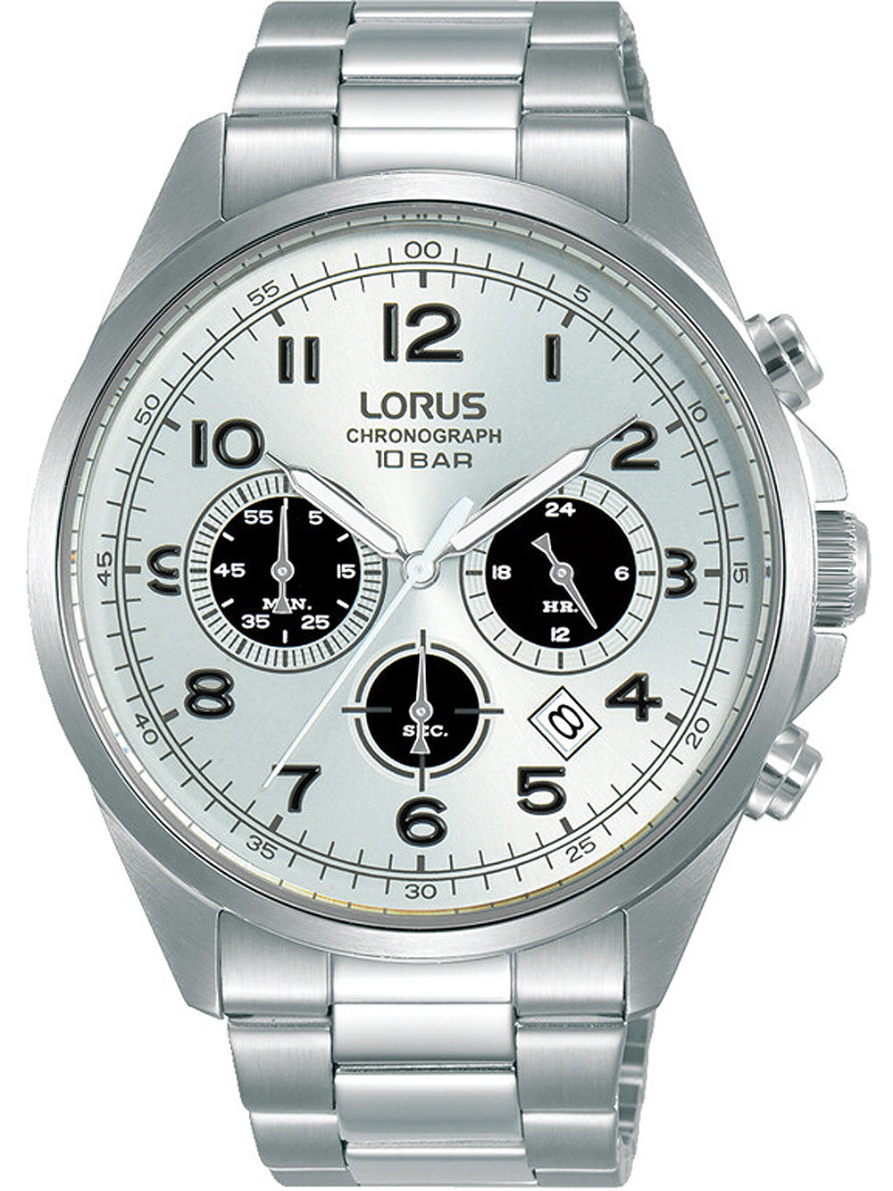 Lorus RT307KX9 Chronograph vyriškas laikrodis 43mm 10ATM