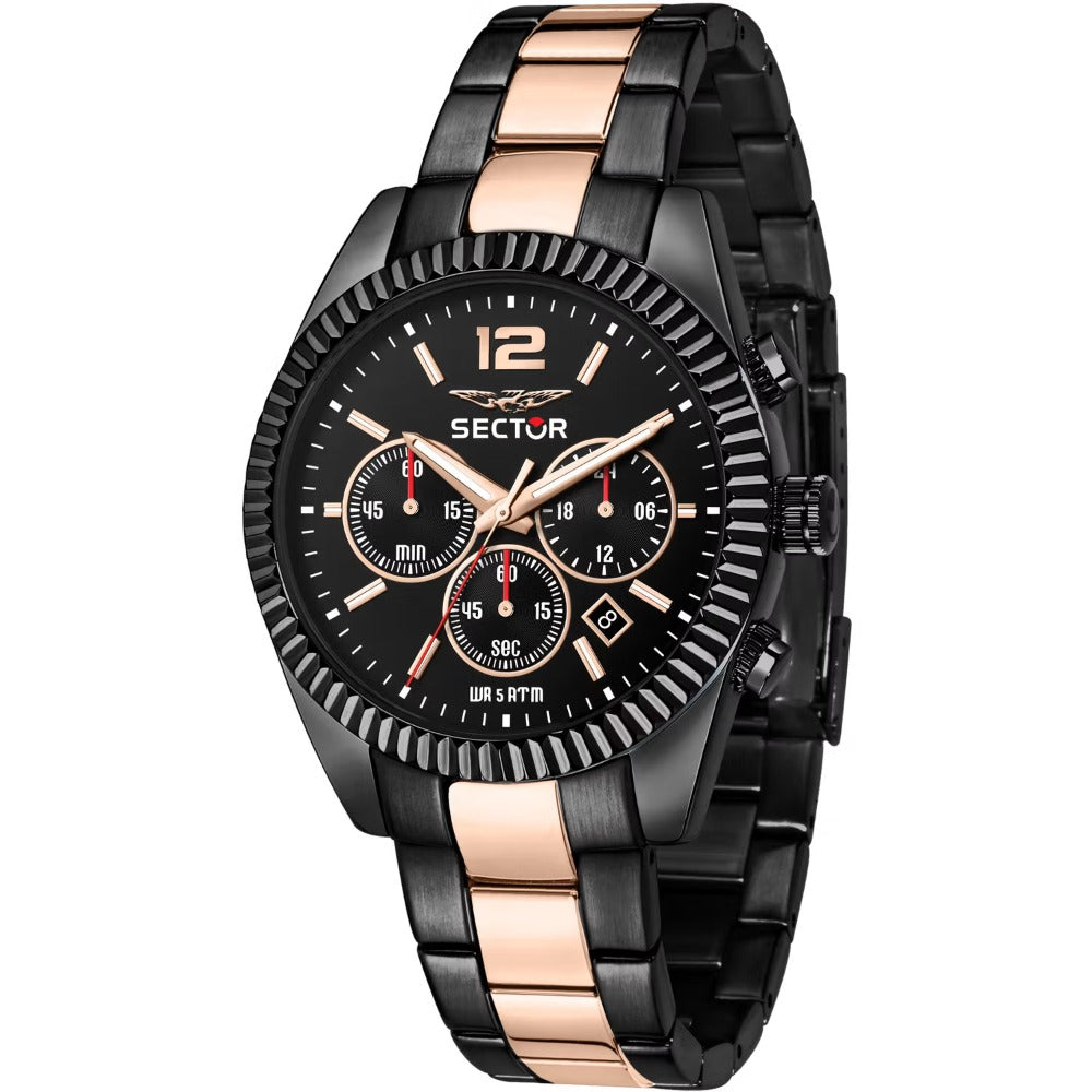 Sector R3273640026 Serie 240 Chronograph vyriškas laikrodis 41mm 10ATM