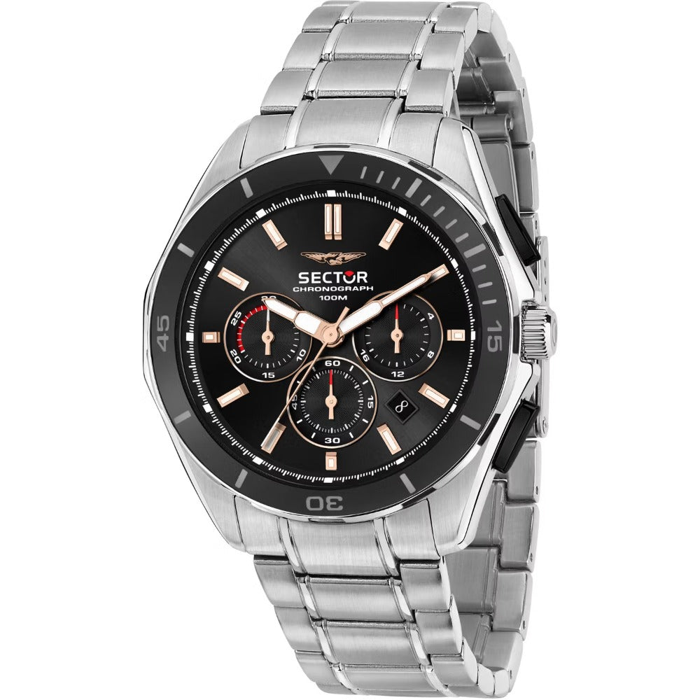 Sector R3273636001 Serie 790 Chronograph vyriškas laikrodis 42mm 10ATM