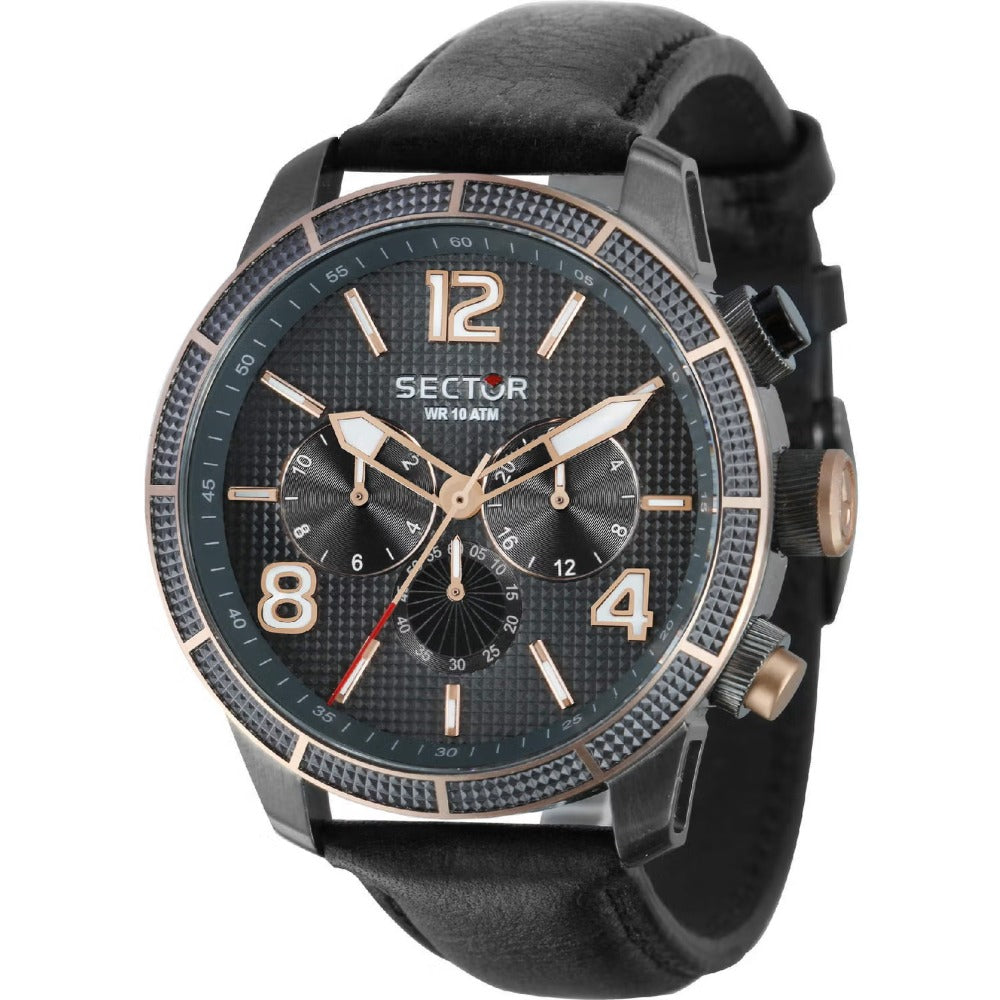 Sector R3251575013 Chronograph vyriškas laikrodis 45mm 10ATM