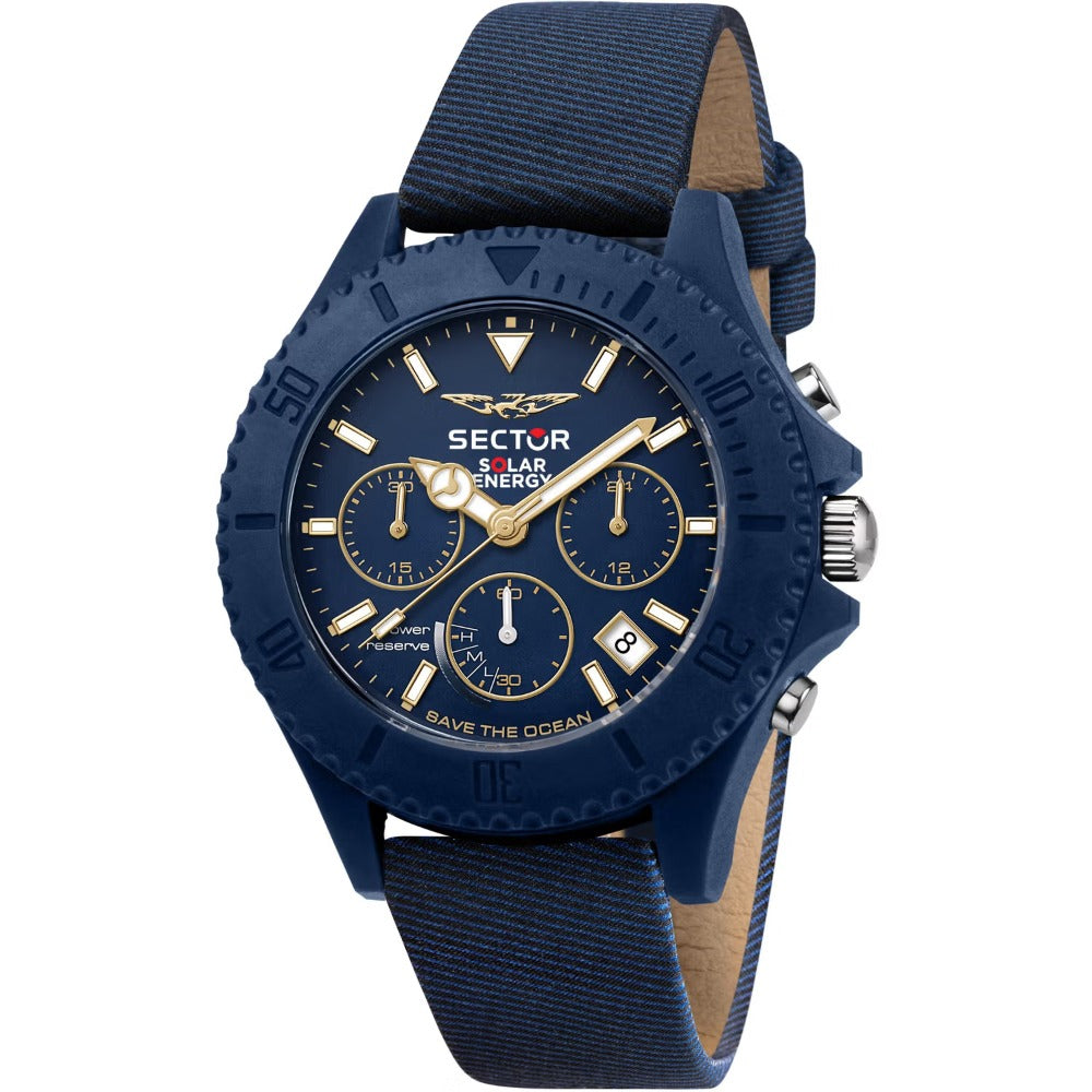 Sector R3271739001 Save the Ocean Chronograph vyriškas laikrodis 44mm