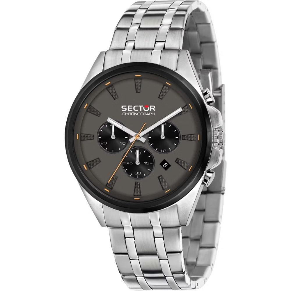 Sector R3273991003 Serie 280 Chronograph vyriškas laikrodis 44mm 5ATM