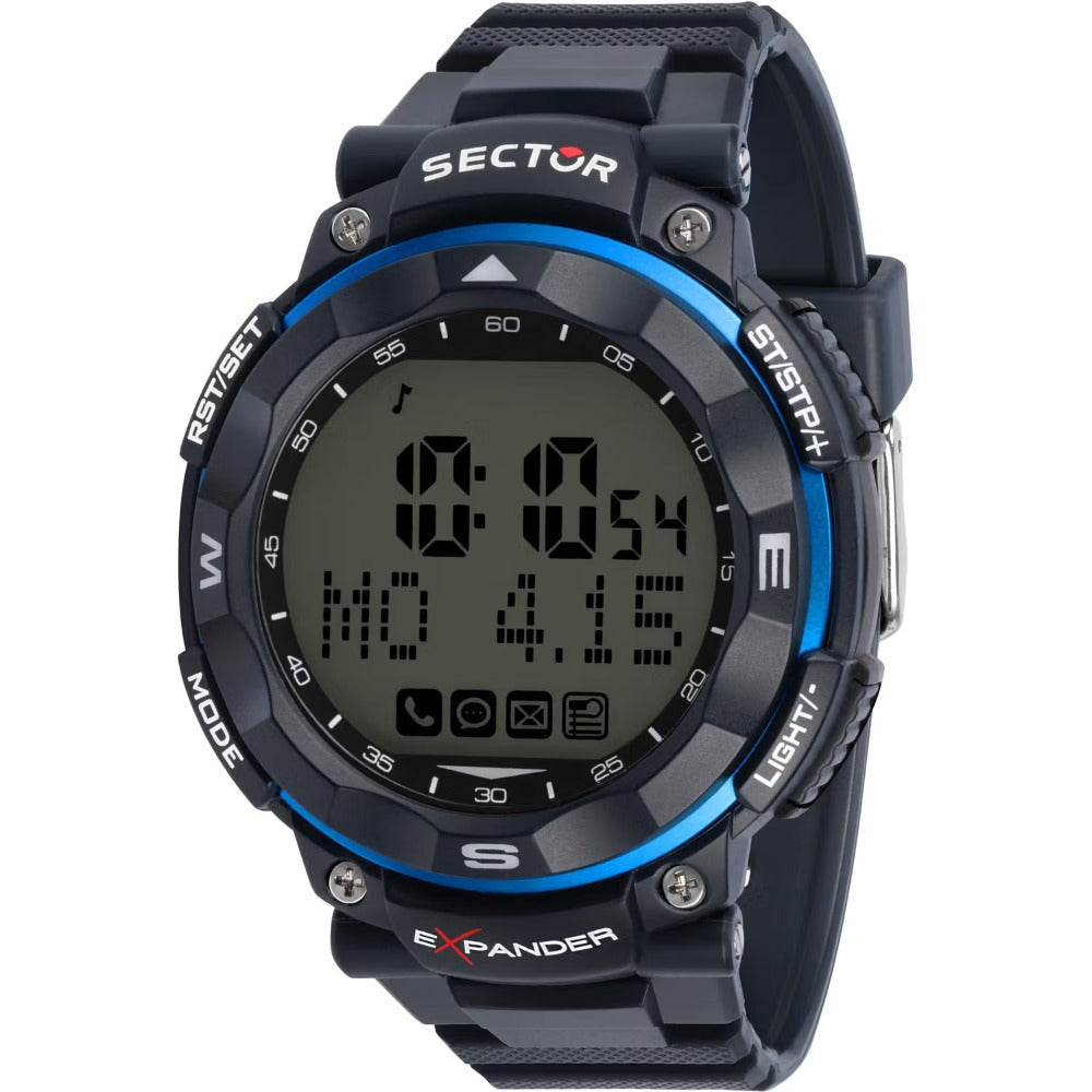 Sector R3251529002 EX-01 Digital laikrodis vyriškas laikrodis 51mm 5ATM