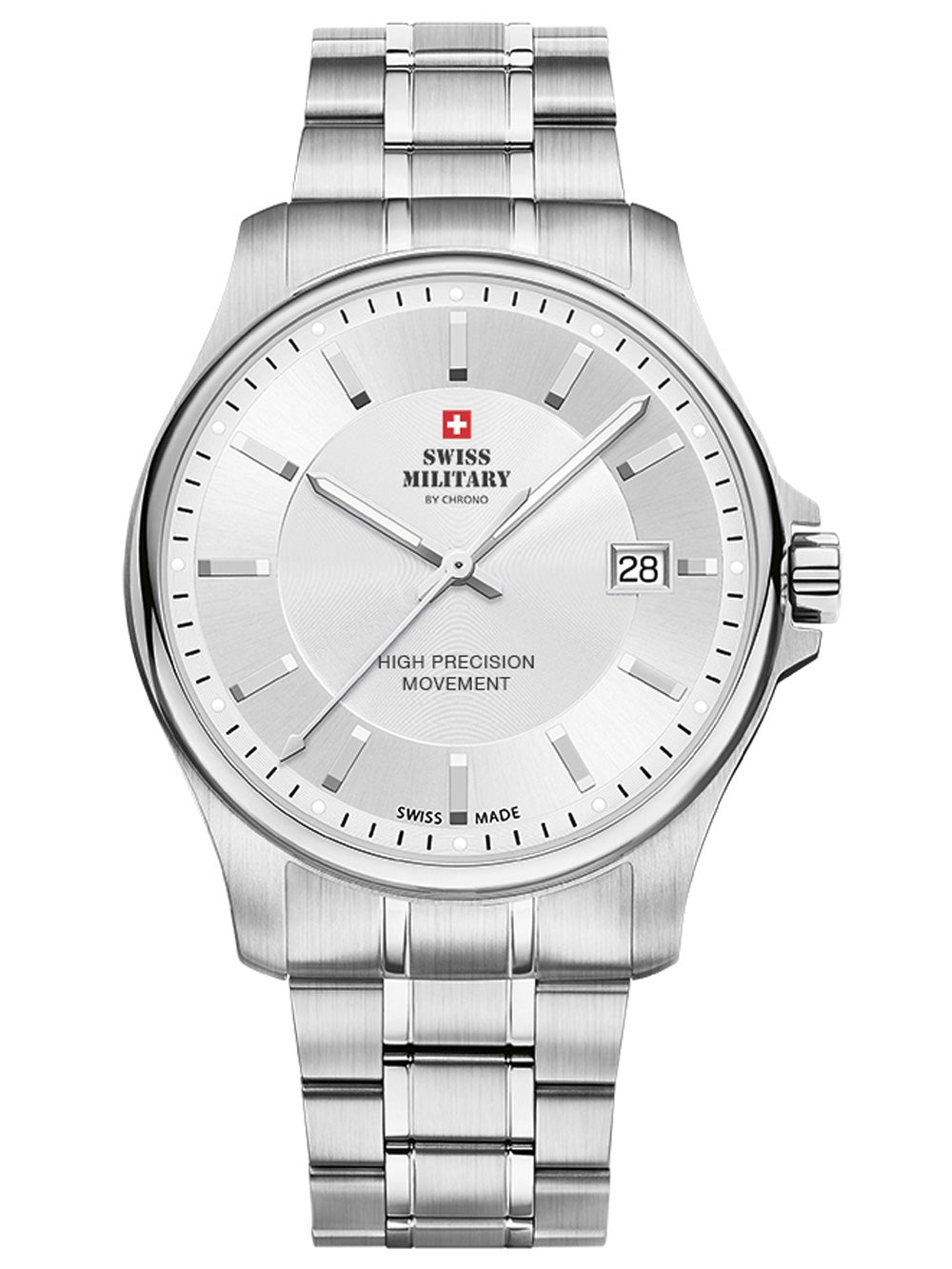 Swiss Military SM30200.02 vyriškas laikrodis 39mm 5ATM
