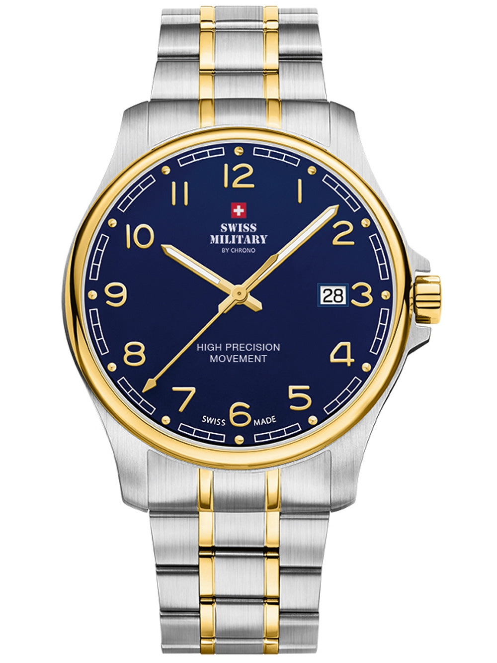 Swiss Military SM30200.21 vyriškas laikrodis 39mm 5ATM