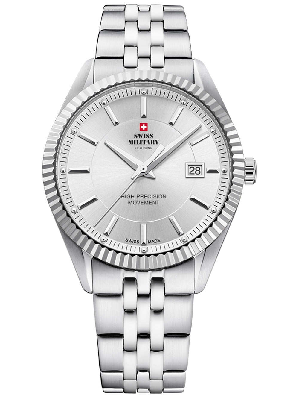 Swiss Military SM34065.02 vyriškas laikrodis 40mm 5ATM