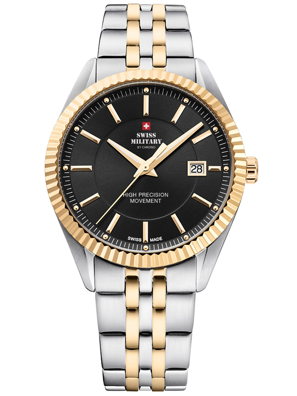 Swiss Military SM34065.04 vyriškas laikrodis 40mm 5ATM
