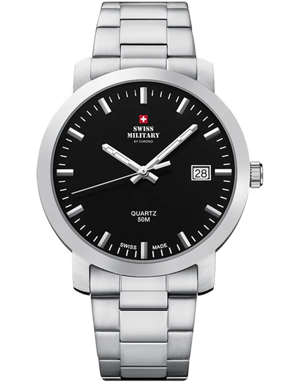 Swiss Military SM34083.01 vyriškas laikrodis 40mm 5ATM