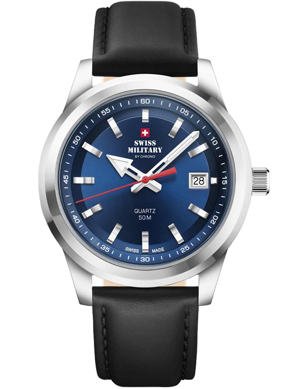 Swiss Military SM34094.07 vyriškas laikrodis 41mm 5ATM