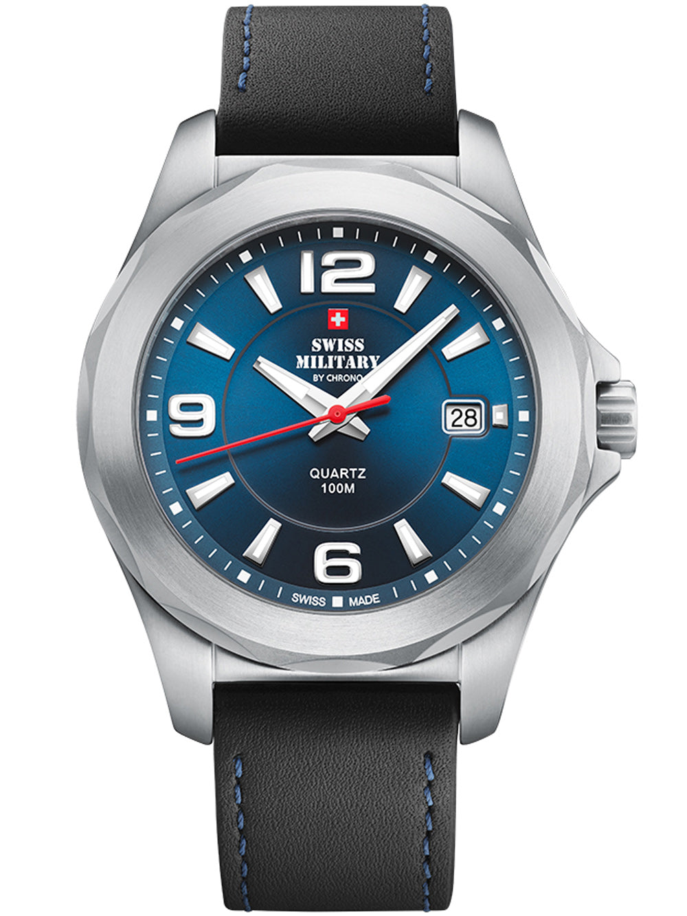 Swiss Military SM34099.02 vyriškas laikrodis 42mm 10ATM