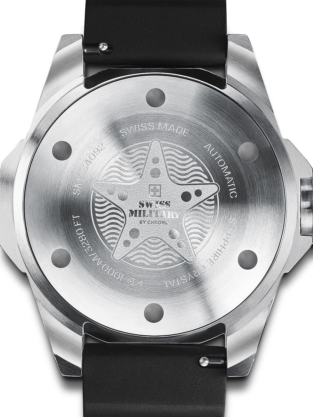 Swiss Military SMA34092.04 Automatic Diver vyriškas laikrodis 45mm 100ATM