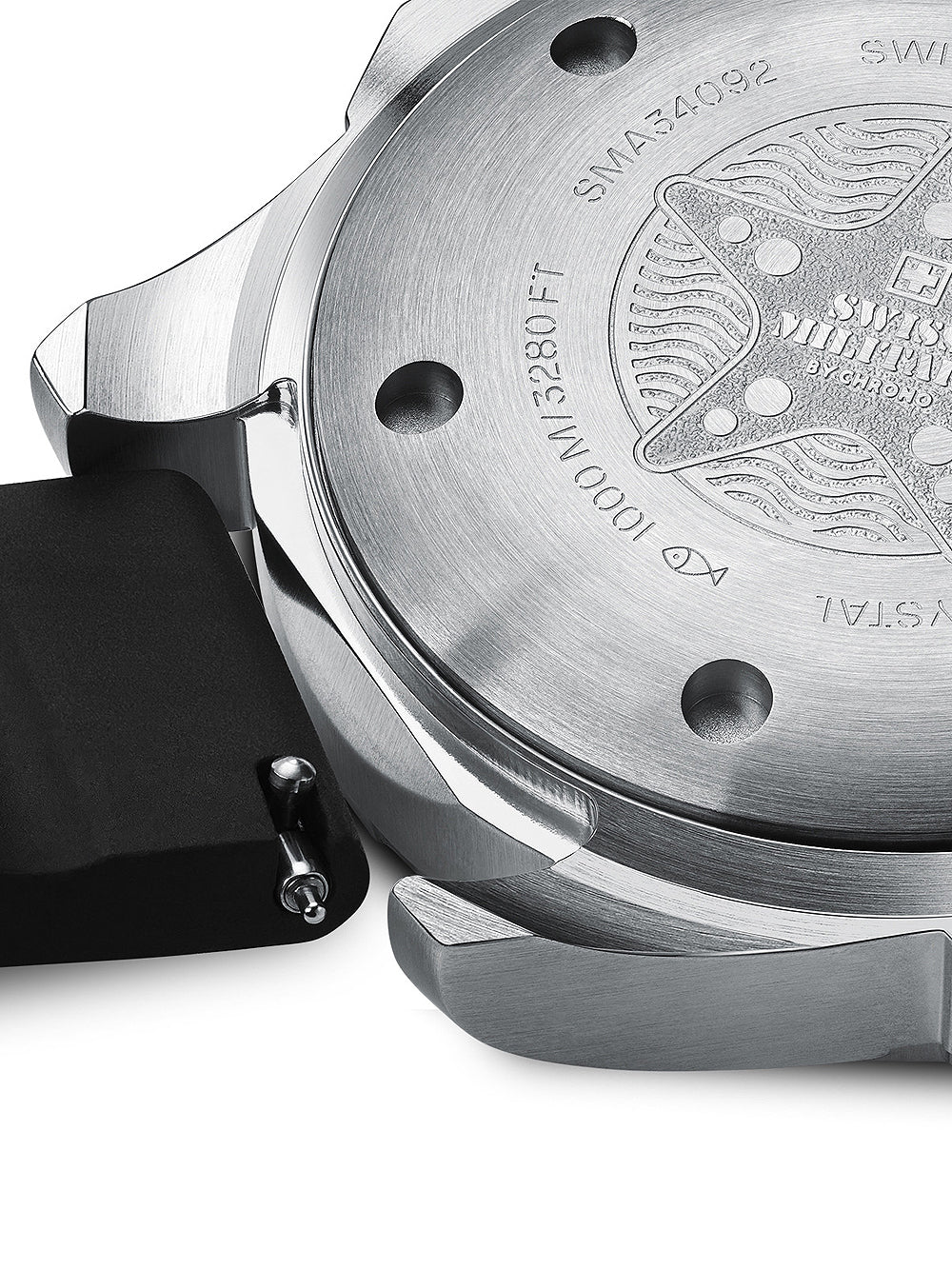 Swiss Military SMA34092.04 Automatic Diver vyriškas laikrodis 45mm 100ATM