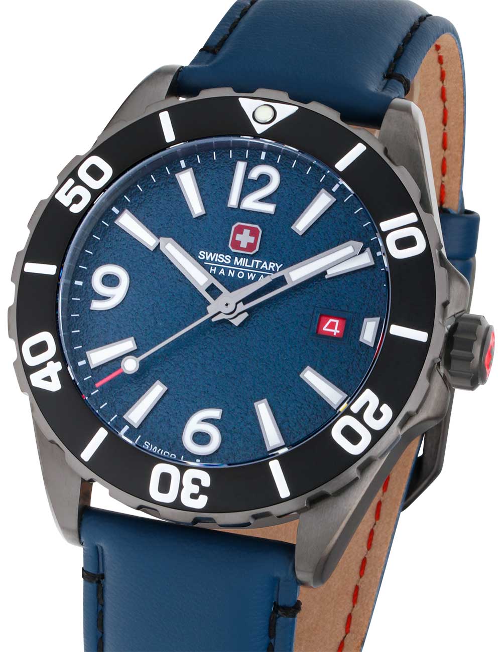 Swiss Military Hanowa SMWGB0000250 Carbon Peak vyriškas laikrodis 44mm 10ATM