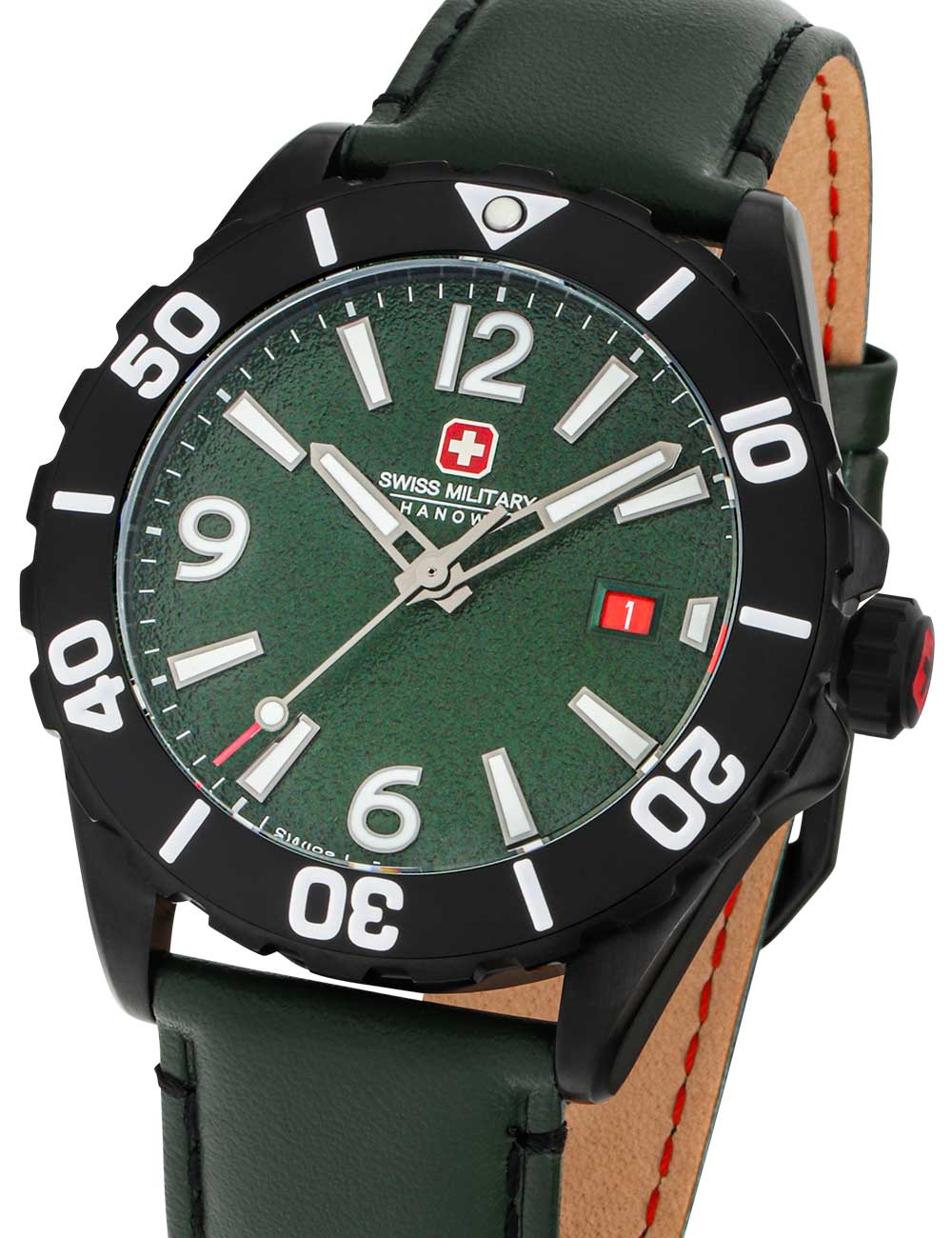 Swiss Military Hanowa SMWGB0000251 Carbon Peak vyriškas laikrodis 44mm 10ATM