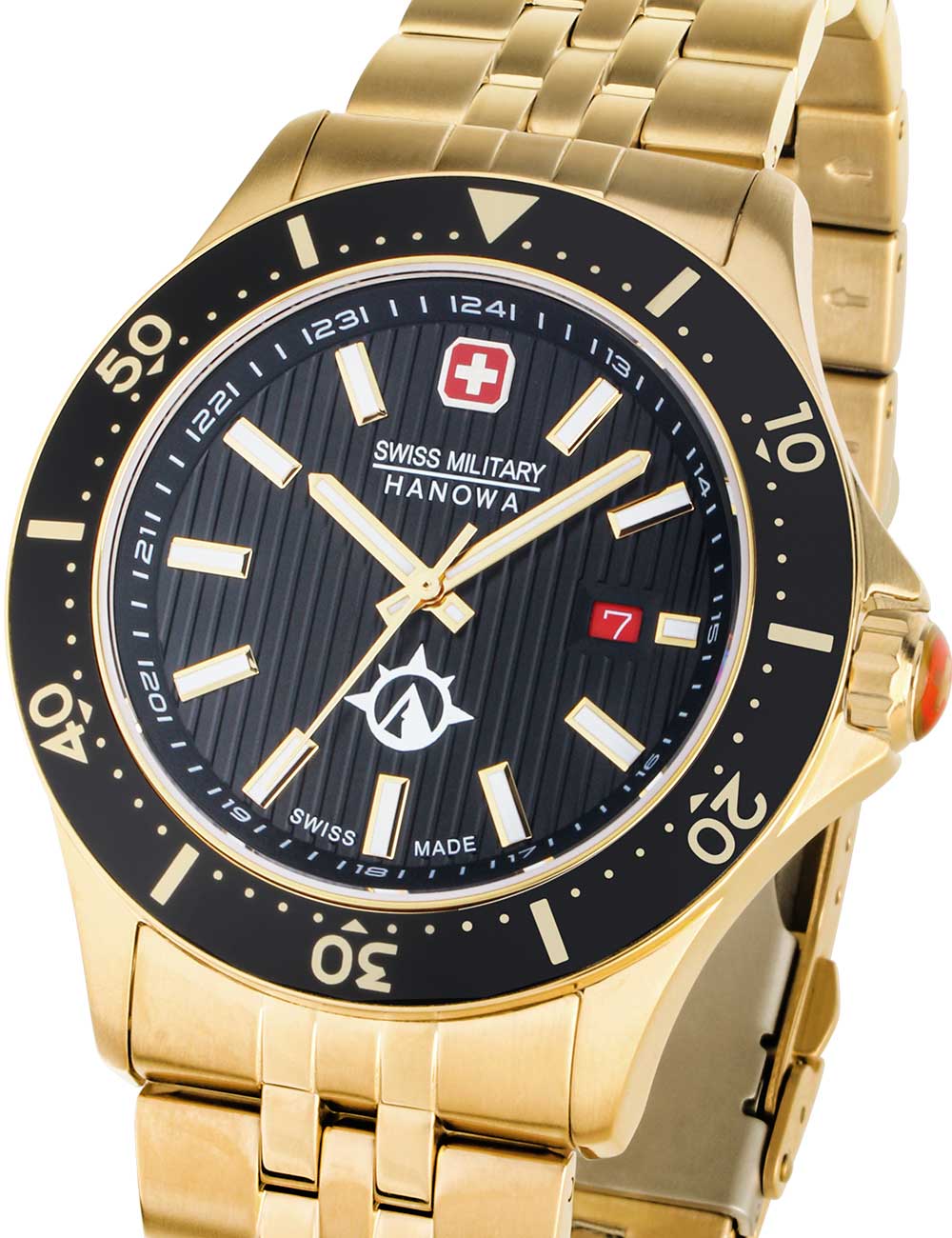 Swiss Military Hanowa SMWGH2100610 Flagship X vyriškas laikrodis 42mm 10ATM