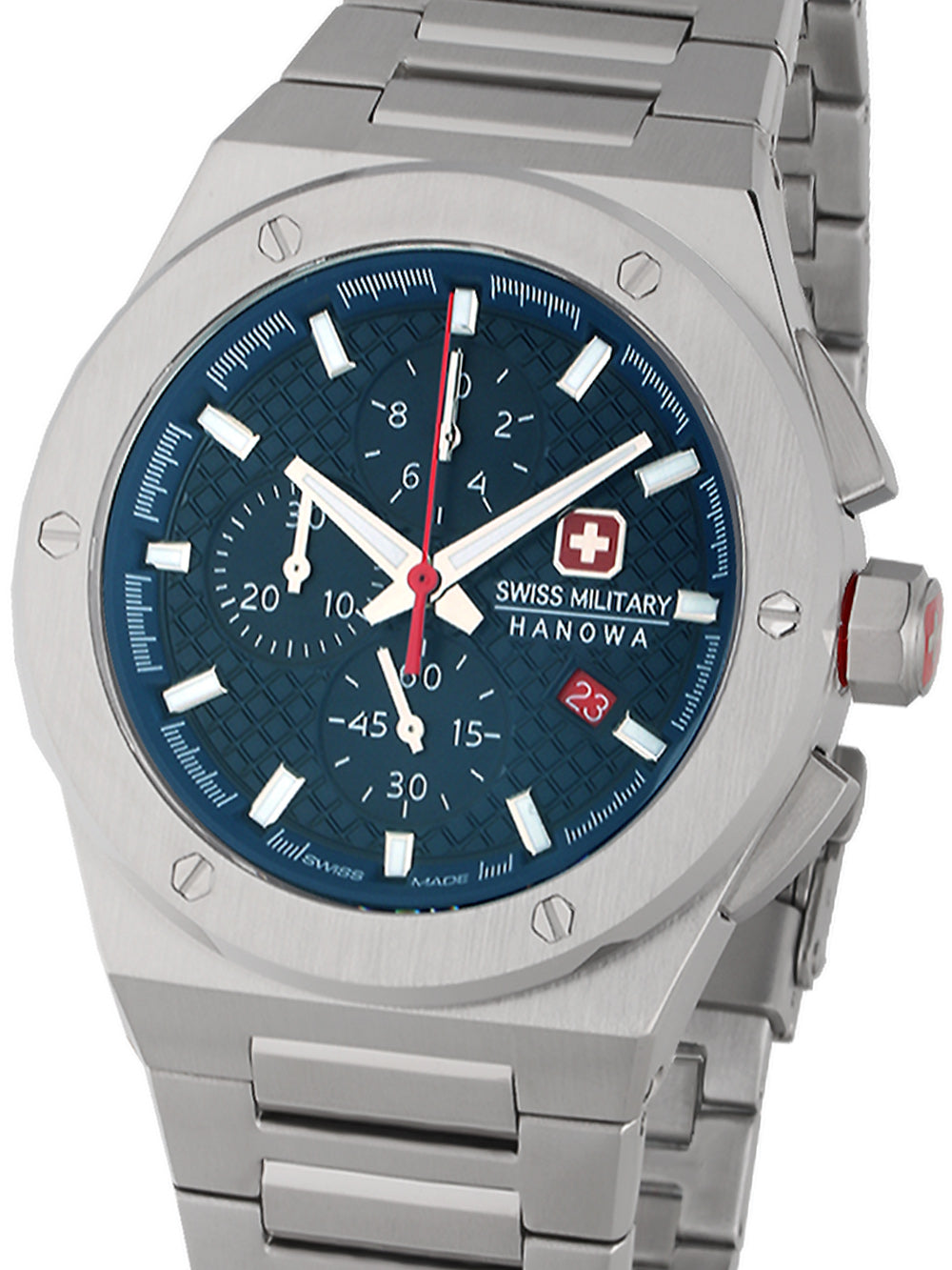 Swiss Military Hanowa SMWGI2101702 Sidewinder Chronograph vyriškas laikrodis 43mm 10ATM