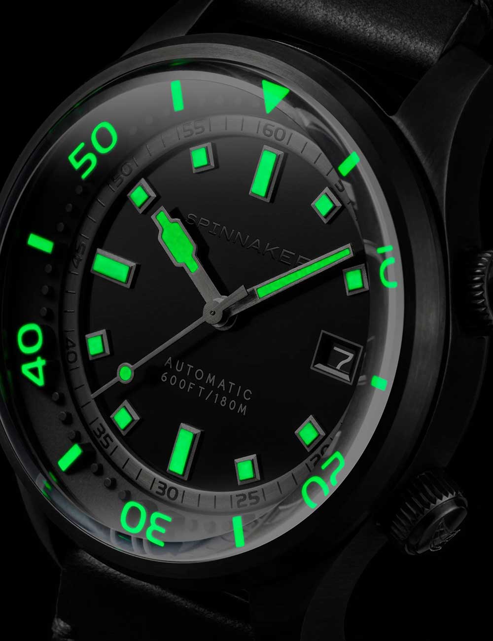 Spinnaker SP-5062-06 vyriškas laikrodis Bradner Automatic 42mm 18ATM