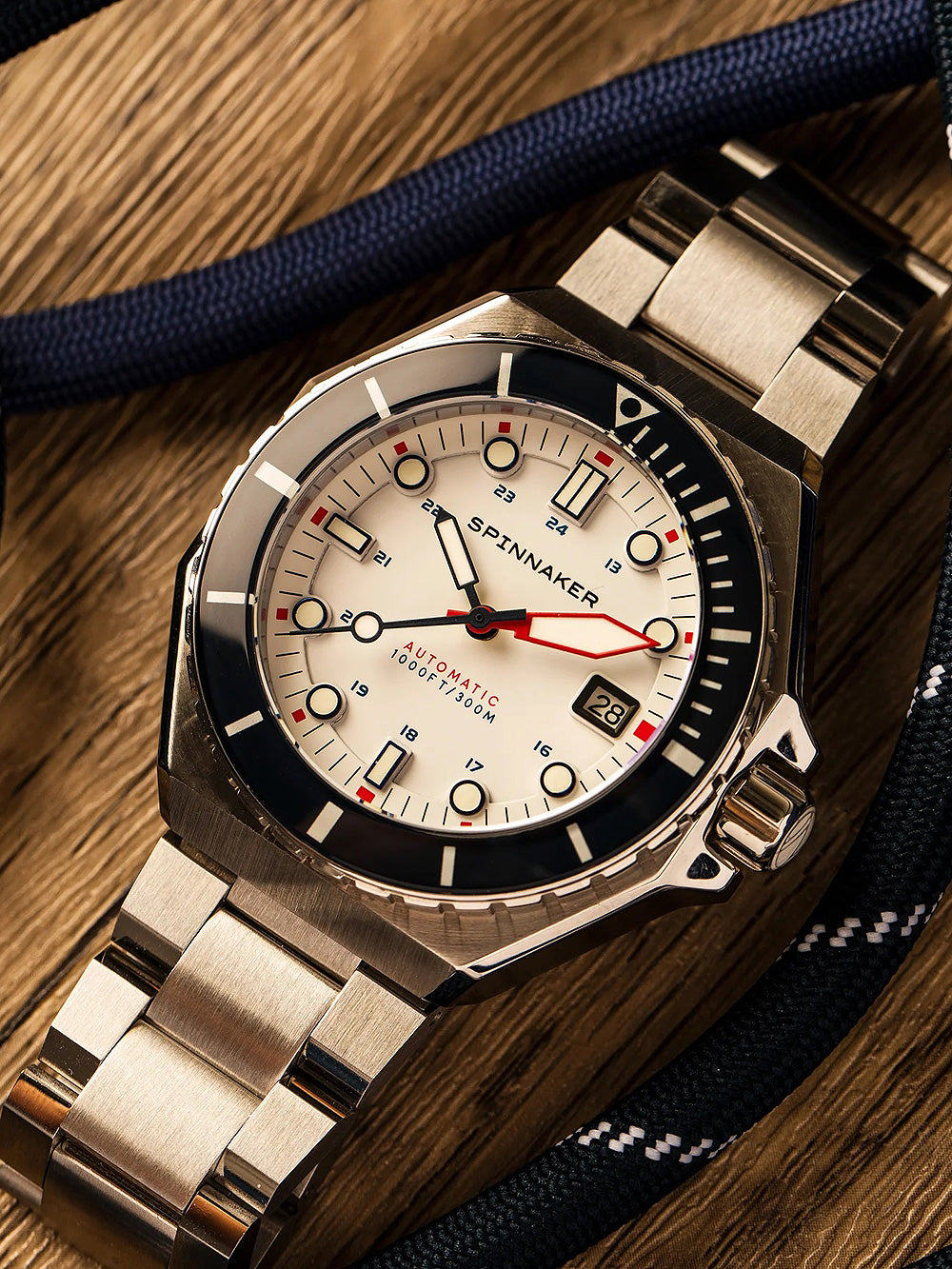 Spinnaker SP-5081-HH Dumas Automatic vyriškas laikrodis 44mm 30ATM