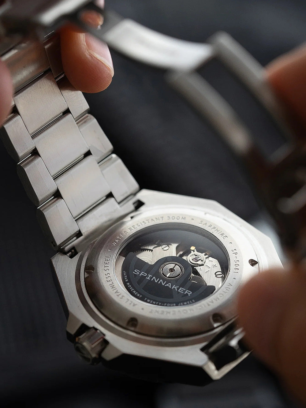 Spinnaker SP-5081-JJ Dumas Automatic vyriškas laikrodis 44mm 30ATM