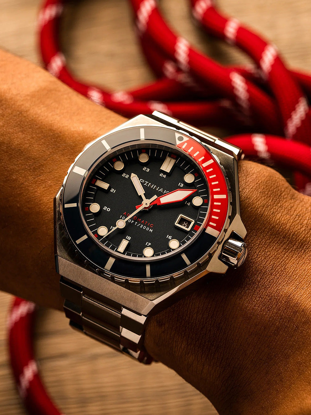 Spinnaker SP-5081-JJ Dumas Automatic vyriškas laikrodis 44mm 30ATM