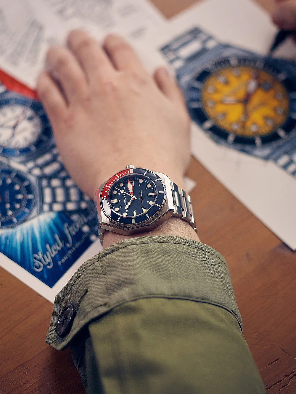 Spinnaker SP-5081-JJ Dumas Automatic vyriškas laikrodis 44mm 30ATM
