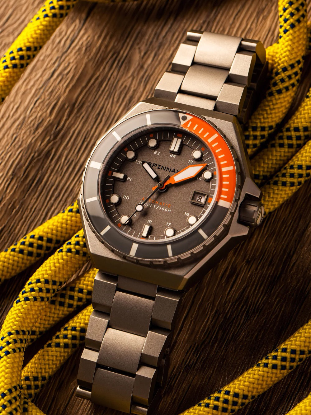 Spinnaker SP-5081-LL Dumas Automatic vyriškas laikrodis 44mm 30ATM