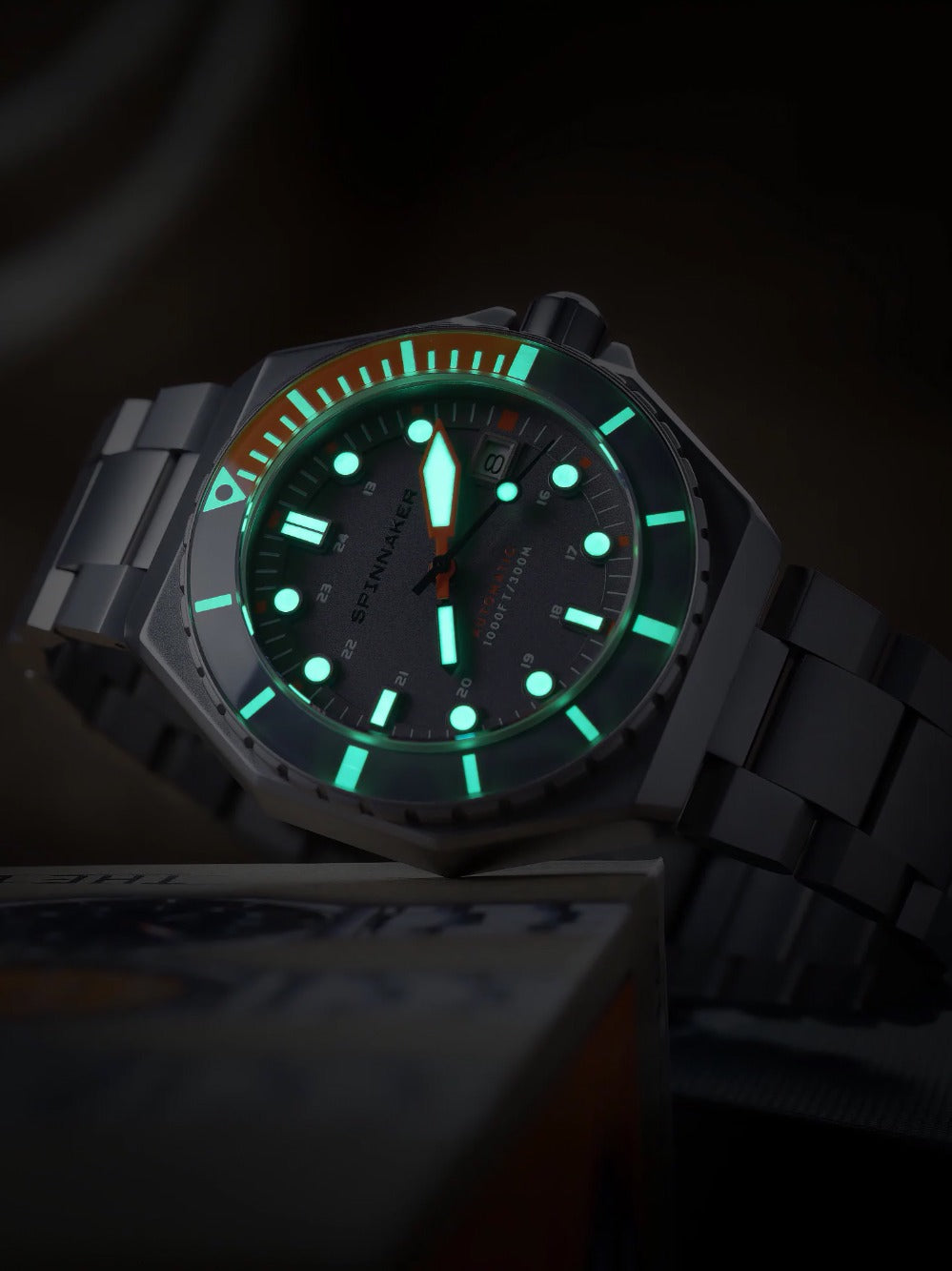 Spinnaker SP-5081-LL Dumas Automatic vyriškas laikrodis 44mm 30ATM