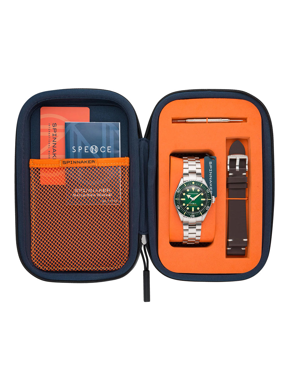 Spinnaker SP-5097-44 vyriškas laikrodis Spence Automatic Diver 40mm 30ATM