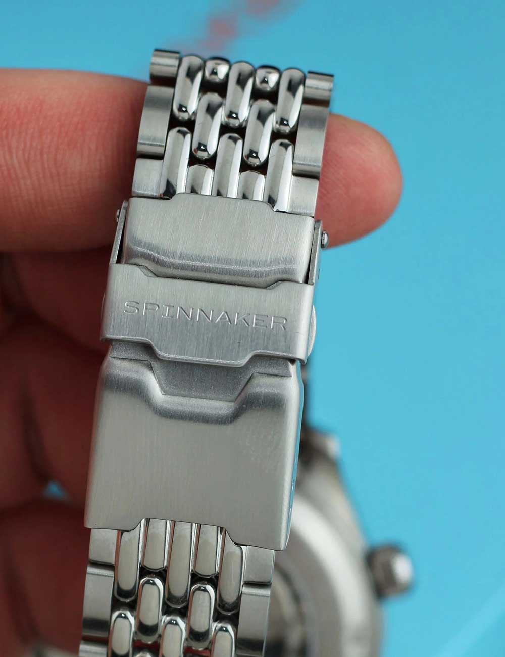 Spinnaker SP-5121-CC vyriškas laikrodis Bradner GMT Automatic 42mm 18ATM