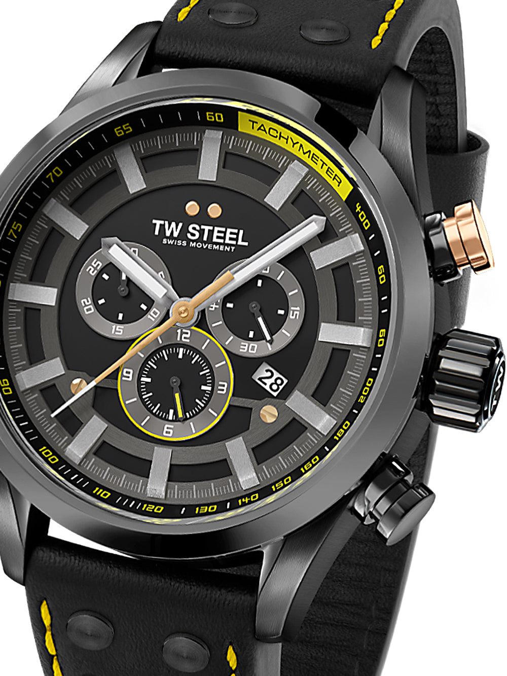 TW-Steel SVS207 Fast Lane Chronograph limited edition vyriškas laikrodis 48mm 10ATM
