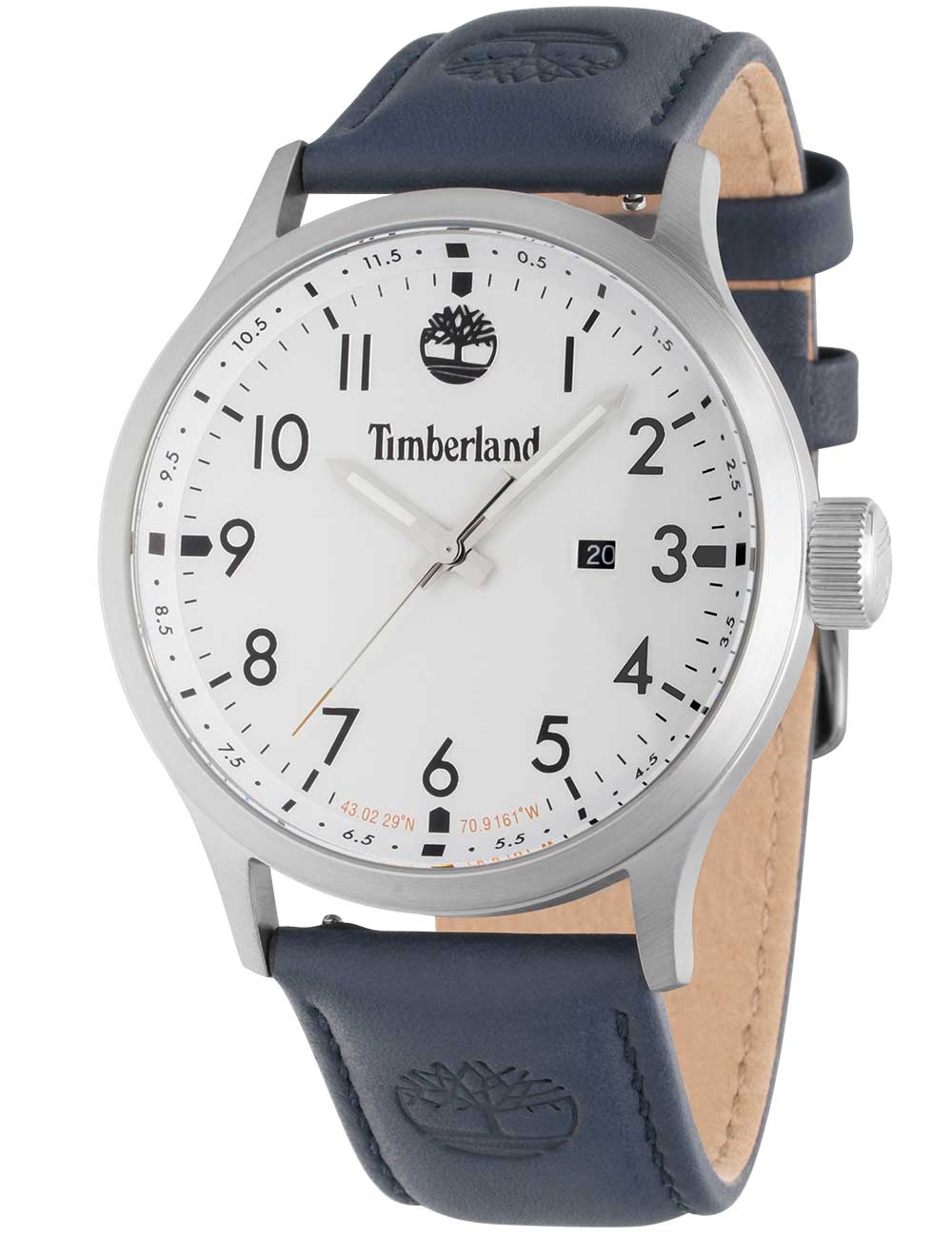 Timberland TDWGB0010102 Trumbull vyriškas laikrodis 45mm 5ATM