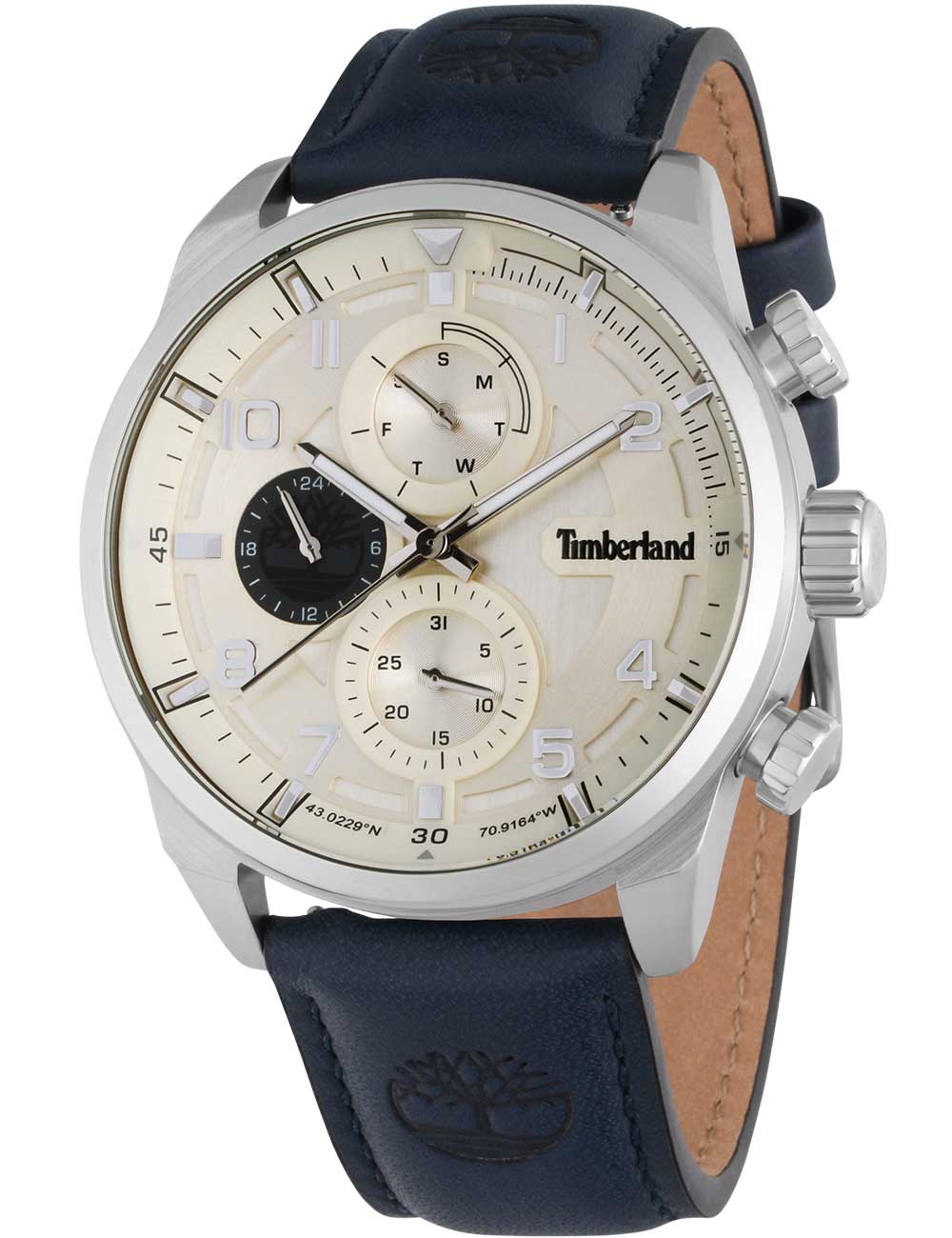 Timberland TDWGF2201105 Henniker II vyriškas laikrodis 47mm 5ATM