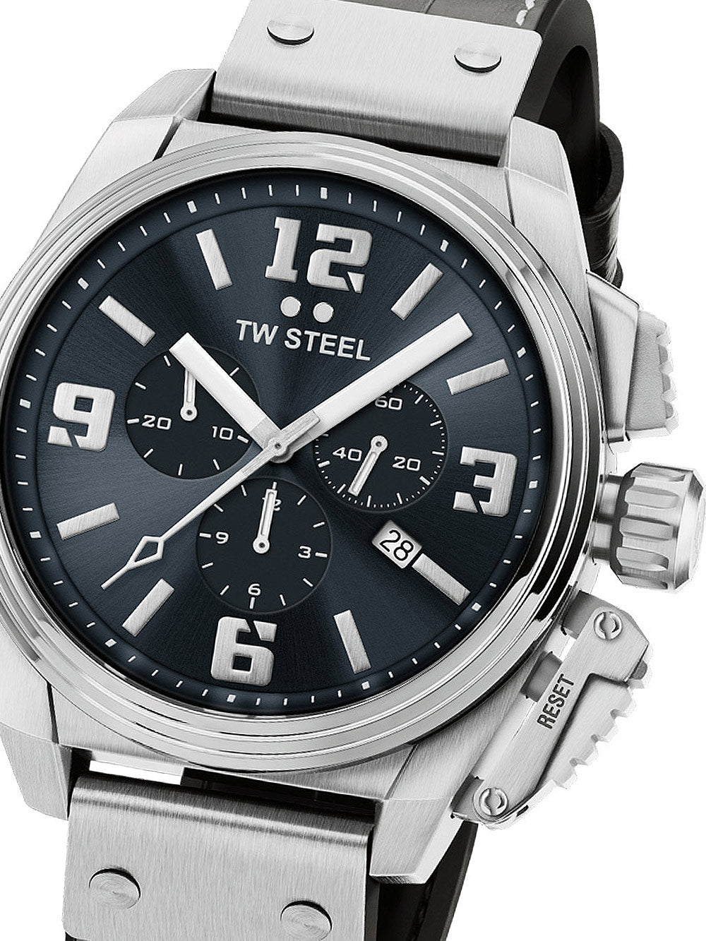 TW-Steel TW1013 Canteen Chronograph vyriškas laikrodis 46mm 10ATM