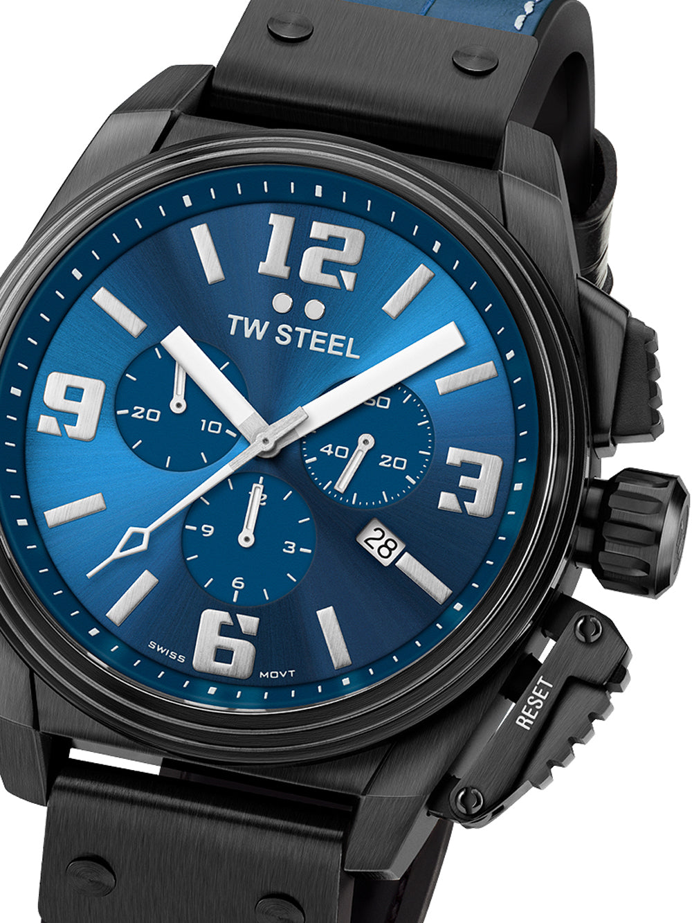 TW-Steel TW1016 Canteen Chronograph limited edition vyriškas laikrodis 46mm 10ATM