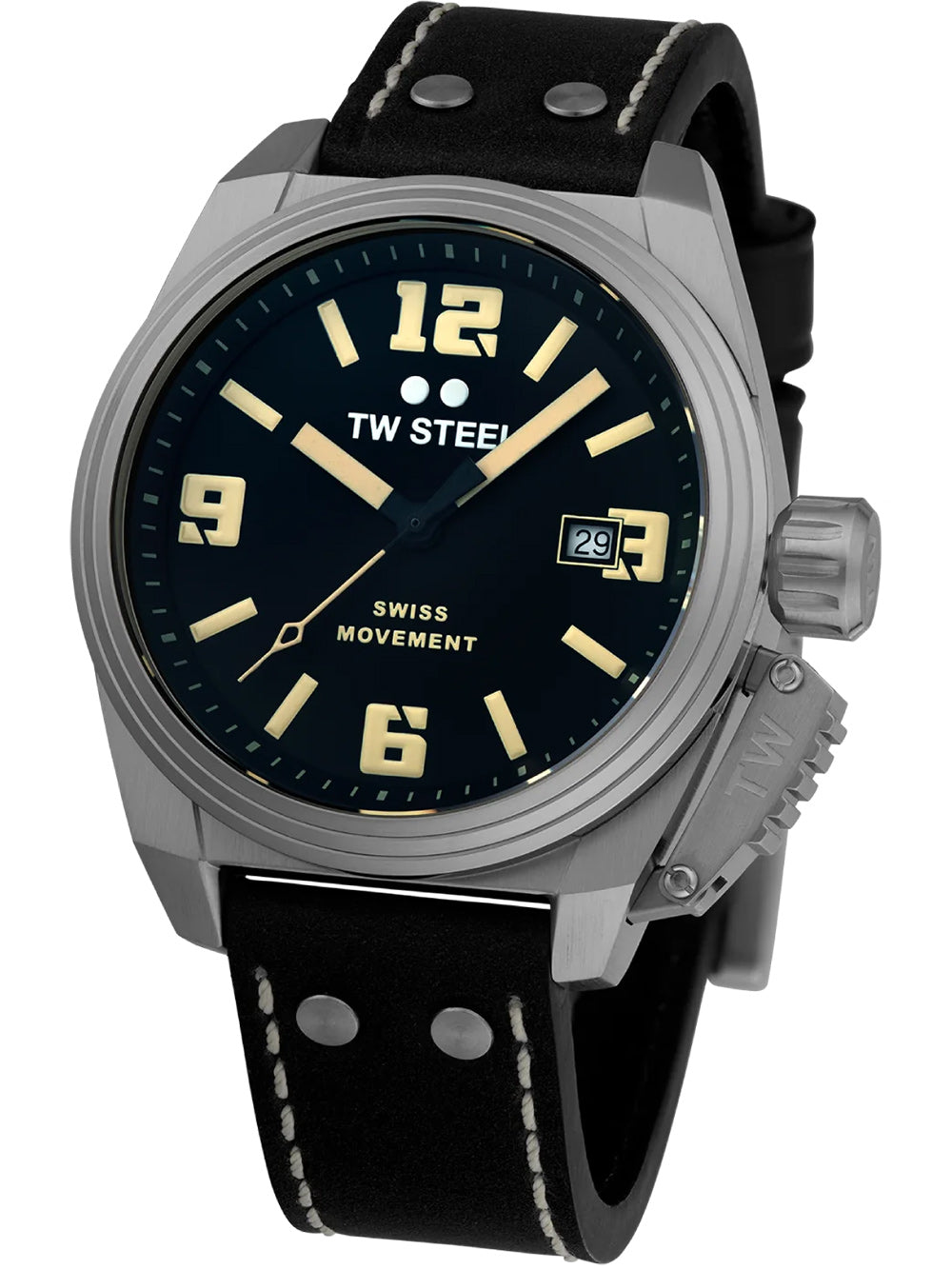 TW-Steel TW1101 Canteen vyriškas laikrodis 42mm 10ATM