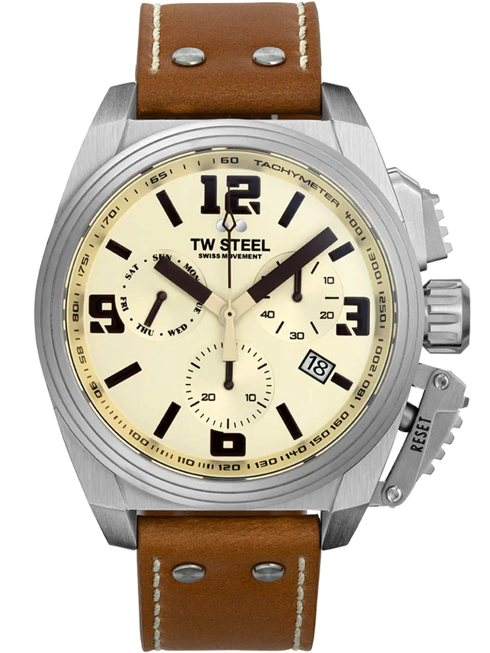 TW-Steel TW1110 Canteen Vyriškas Chronografas 46mm 10ATM