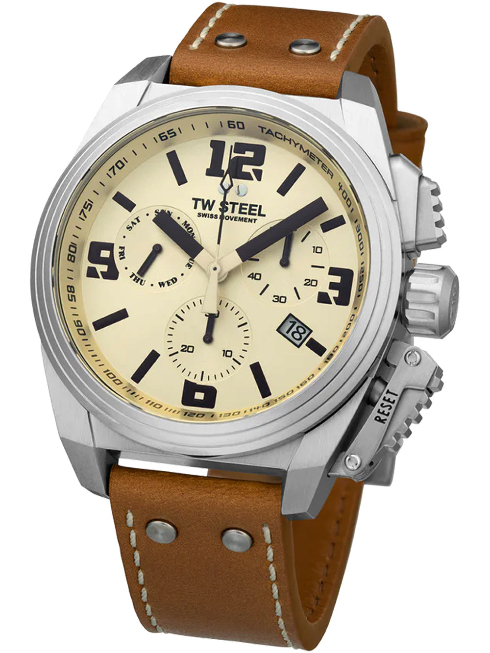 TW-Steel TW1110 Canteen Vyriškas Chronografas 46mm 10ATM
