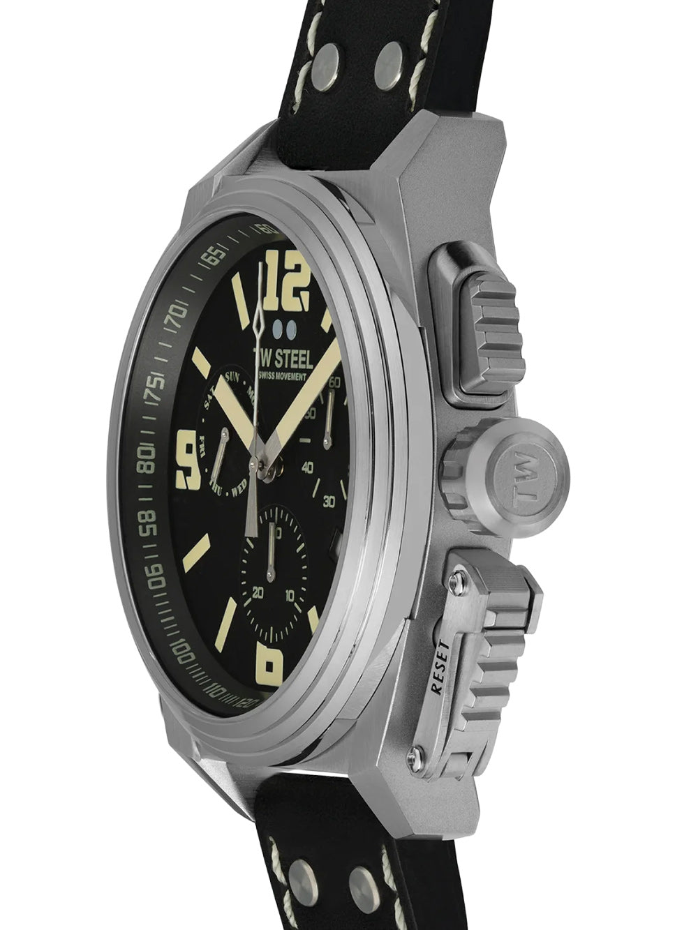 TW-Steel TW1111 Canteen Chronograph vyriškas laikrodis 46mm 10ATM