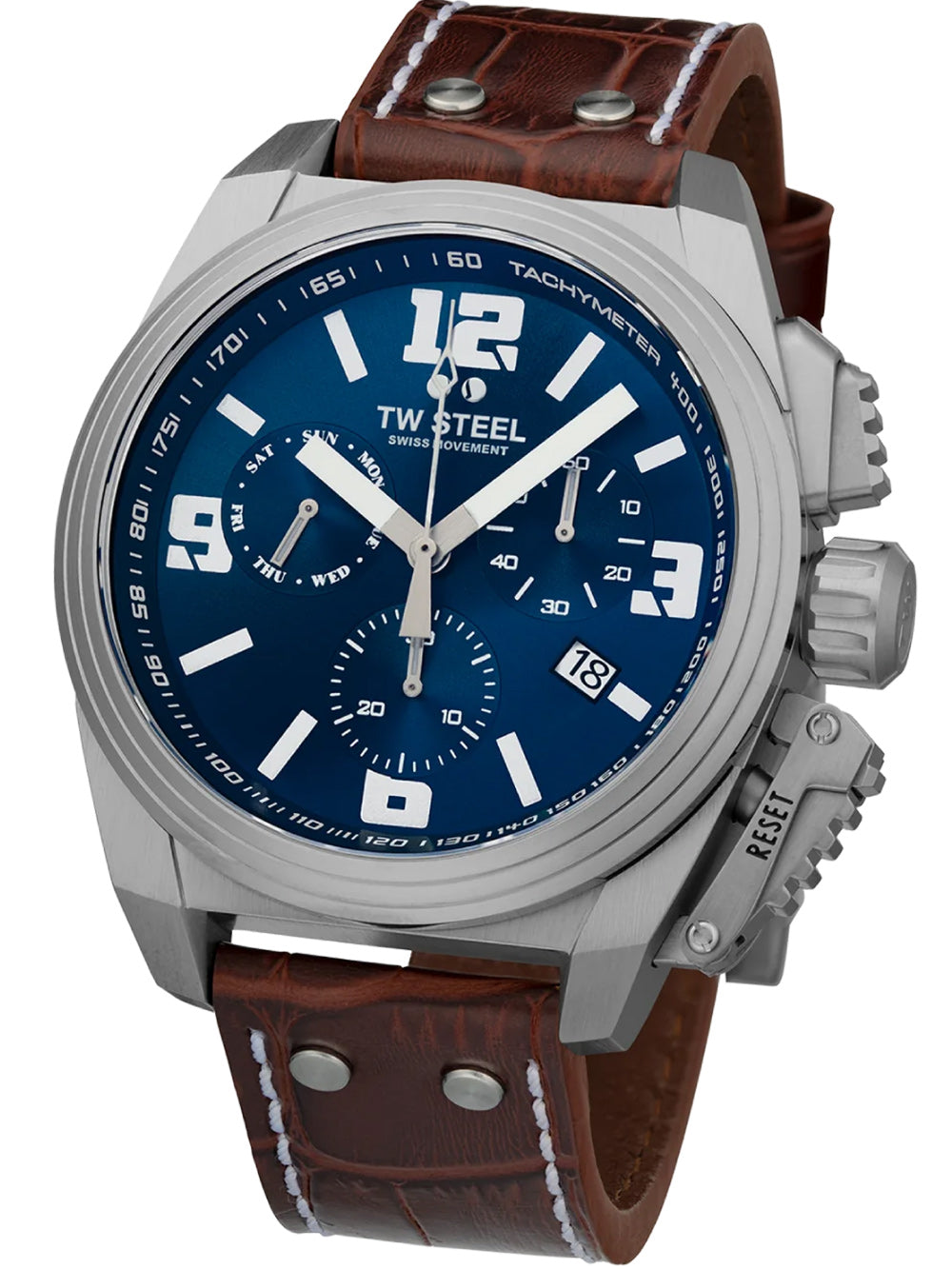 TW-Steel TW1113 Canteen Chronograph vyriškas laikrodis 46mm 10ATM