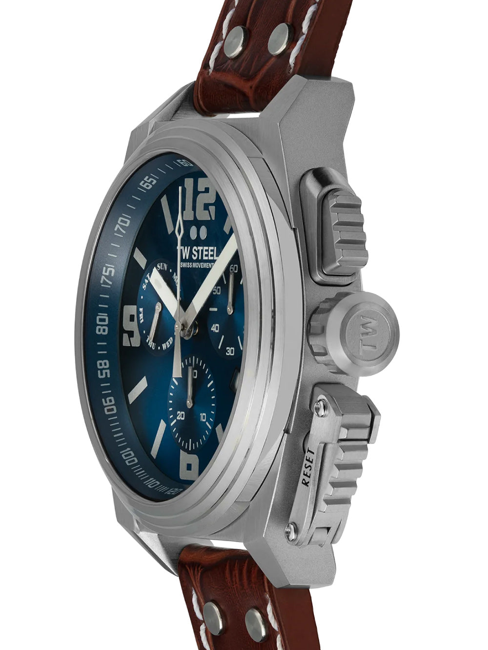 TW-Steel TW1113 Canteen Chronograph vyriškas laikrodis 46mm 10ATM