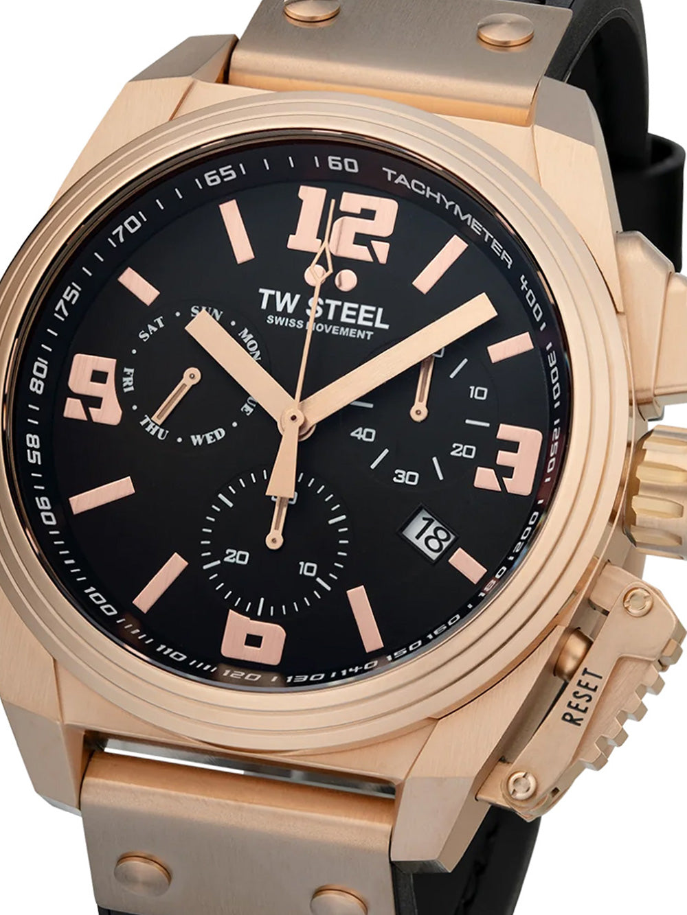TW-Steel TW1115 Canteen Chronograph vyriškas laikrodis 46mm 10ATM