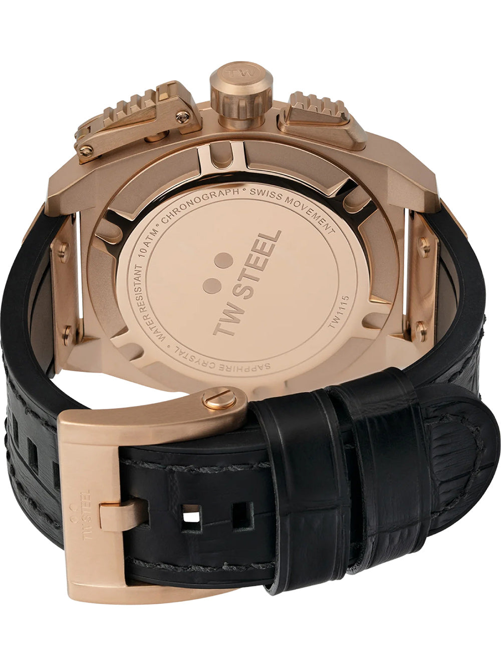 TW-Steel TW1115 Canteen Chronograph vyriškas laikrodis 46mm 10ATM