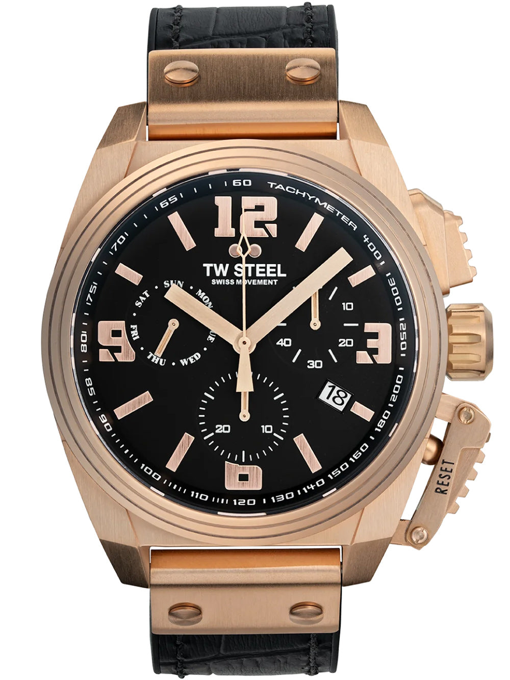 TW-Steel TW1115 Canteen Chronograph vyriškas laikrodis 46mm 10ATM