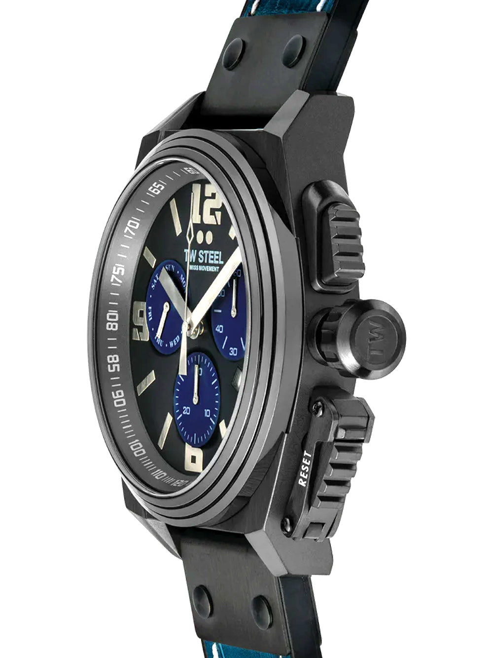 TW-Steel TW1117 Canteen Chronograph vyriškas laikrodis 46mm 10ATM